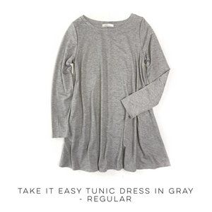 Gray Tunic Dress